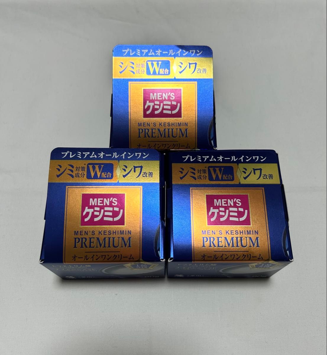 メンズケシミンプレミアム オールインワンクリーム 90g 3セット メンズケシミンプレミアム オールインワンクリーム 90g 3セット