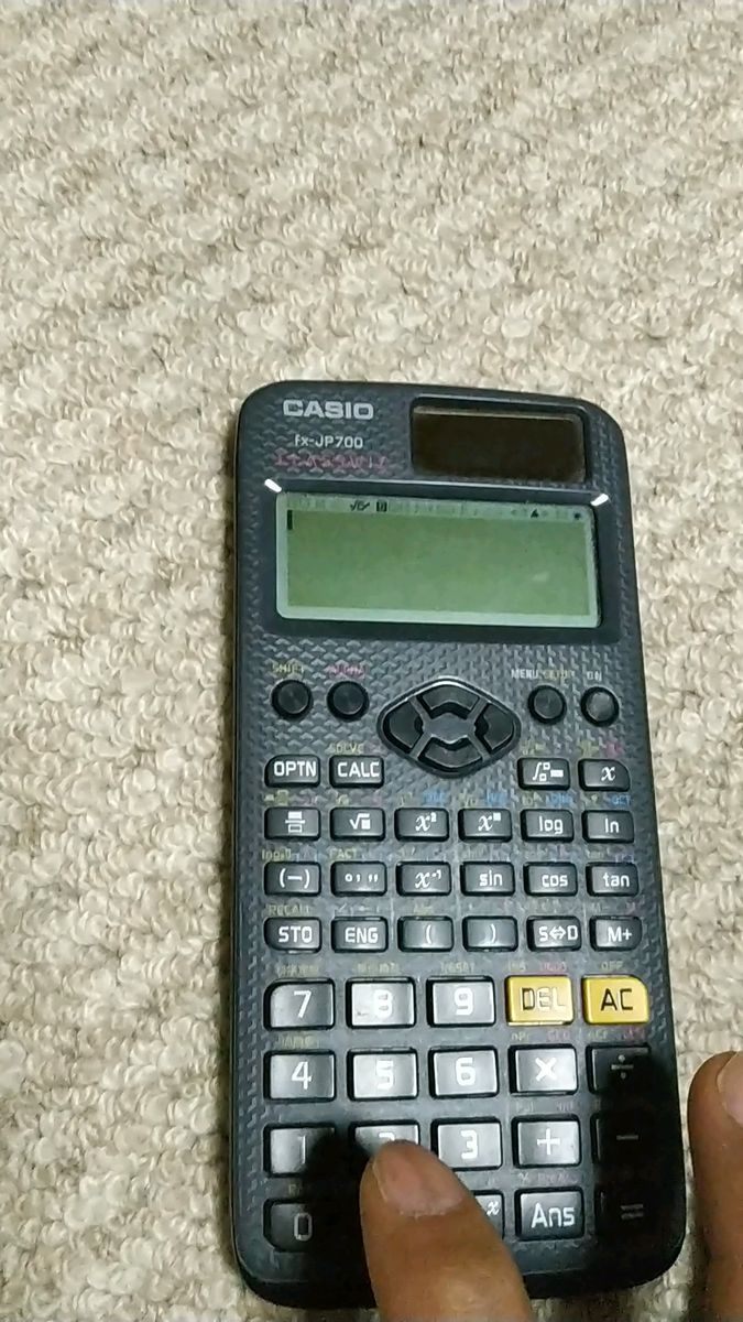CASIO 関数電卓 fx-JP700 CLASSWIZ