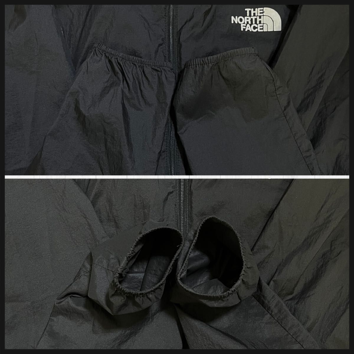 THE NORTH FACE ナイロンジャケット L フライトシリーズ 黒 THE NORTH FACE ナイロンジャケット L フライトシリーズ 黒