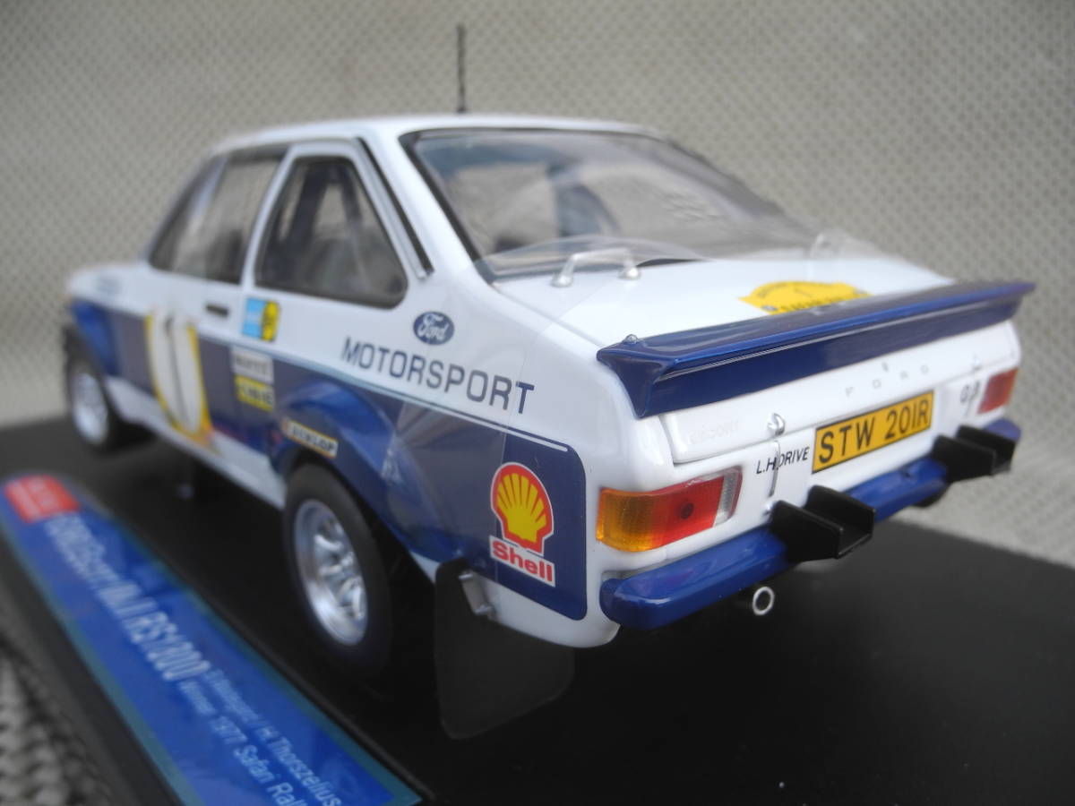  rare Safari victory *1/18*e skirt RS1800:1977 Safari Rally ① white * new goods, popular car make 