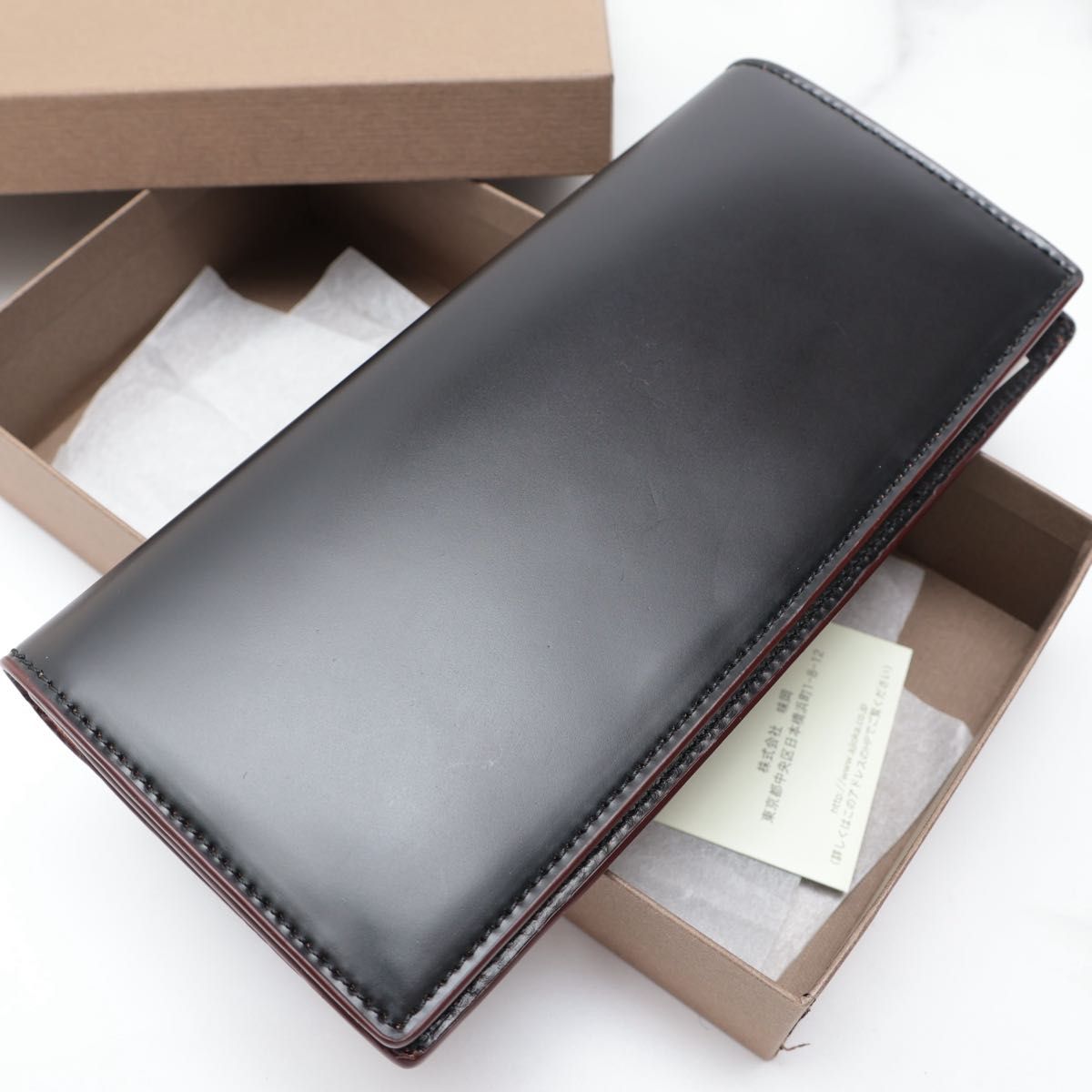 未使用 fico フィーコ 長財布 コードバン GANZO ブラック|Yahoo 未使用 fico フィーコ 長財布 コードバン GANZO ブラック|Yahoo