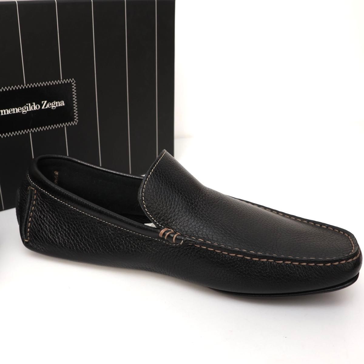 未使用 エルメネジルドゼニア Ermenegildo Zegna レザーシューズ 未使用 エルメネジルドゼニア Ermenegildo Zegna レザーシューズ