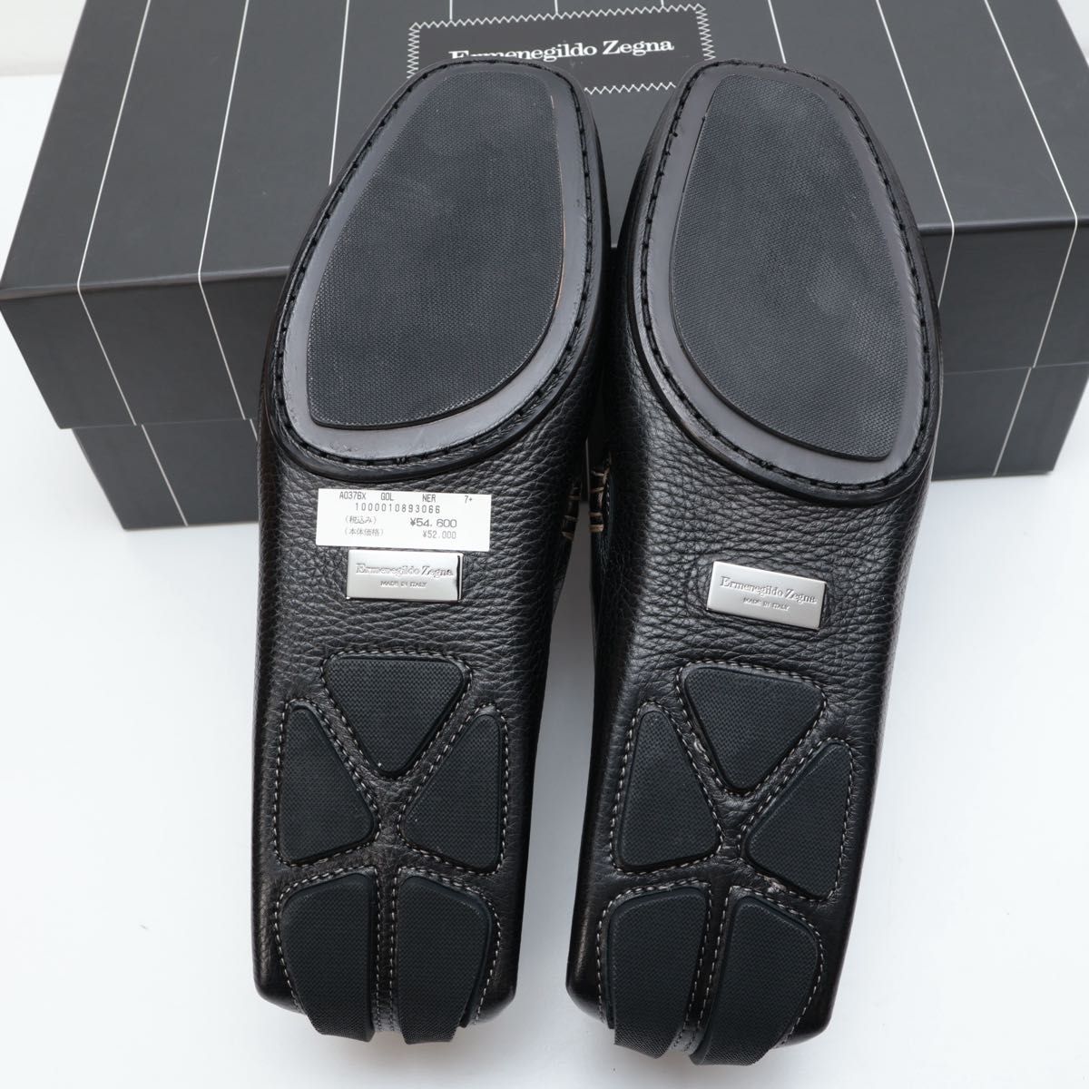 未使用 エルメネジルドゼニア Ermenegildo Zegna レザーシューズ 未使用 エルメネジルドゼニア Ermenegildo Zegna レザーシューズ