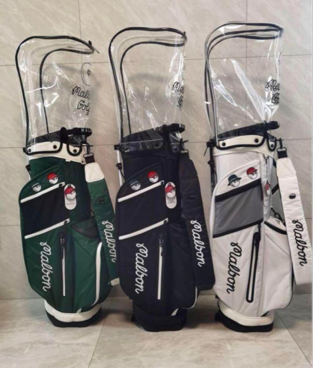 Malbon GOLF マルボンゴルフ キャディバッグ バッグ 軽量 Malbon GOLF マルボンゴルフ キャディバッグ バッグ 軽量