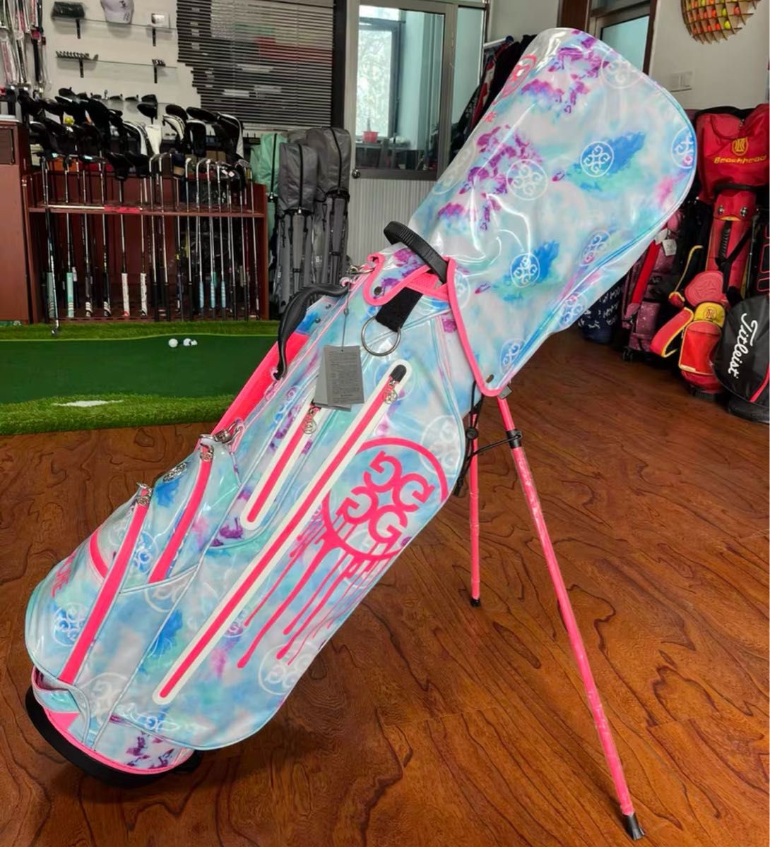 G/FORE ジーフォア スタンド型 レディース キャディバッグ 6分割 G/FORE ジーフォア スタンド型 レディース キャディバッグ 6分割