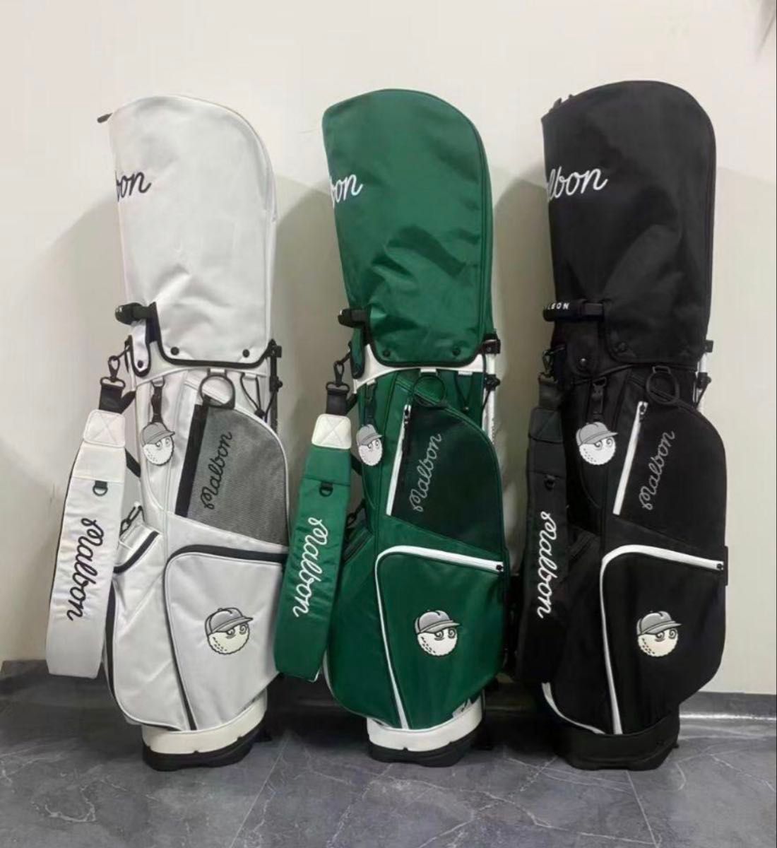 Malbon GOLF マルボンゴルフ キャディバッグ バッグ 軽量 Malbon GOLF マルボンゴルフ キャディバッグ バッグ 軽量