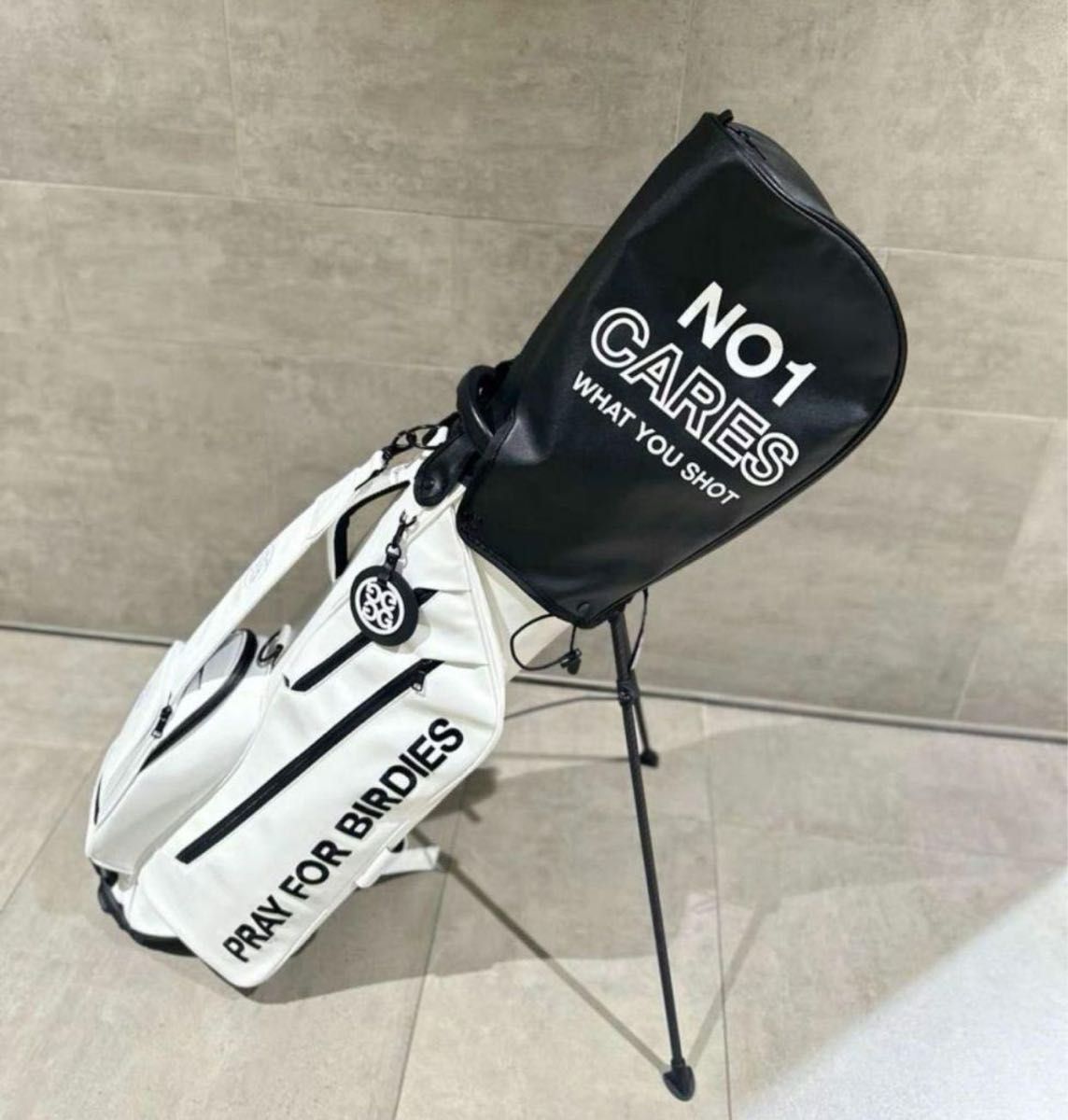 ジーフォア G/FORE GOLF キャディバック ゴルフバッグ ホワイト ジーフォア G/FORE GOLF キャディバック ゴルフバッグ ホワイト