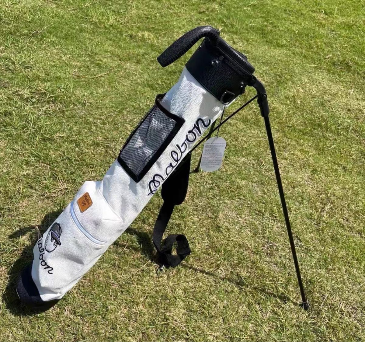 Malbon Golf マルボン ゴルフ ラウンドスタンドキャディバッグ Malbon Golf マルボン ゴルフ ラウンドスタンドキャディバッグ