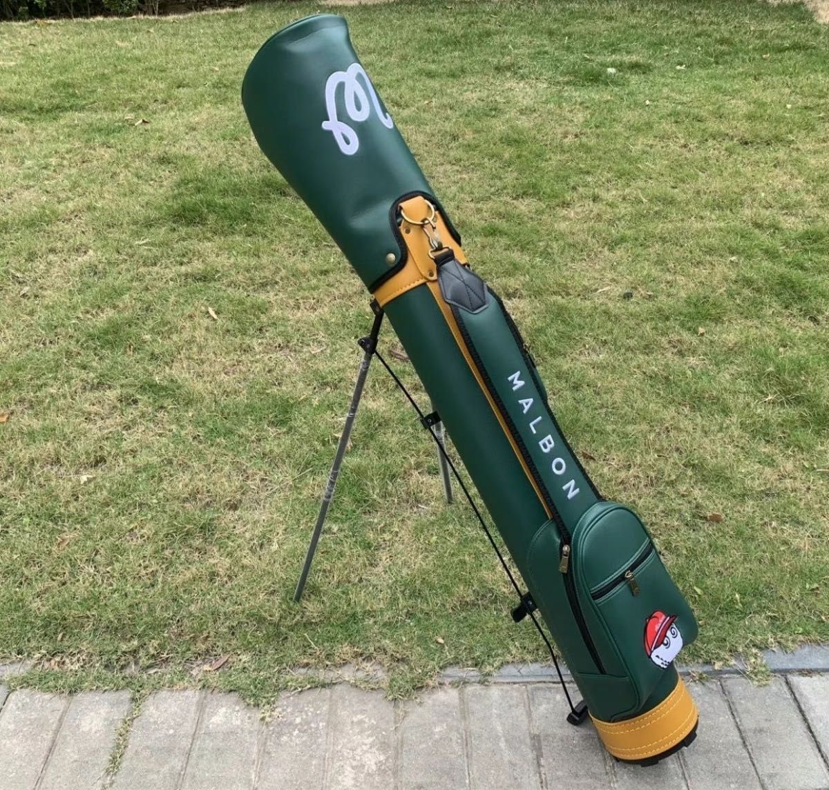 malbon Golfマルボンゴルフ ラウンドスタンドキャディバッグ malbon Golfマルボンゴルフ ラウンドスタンドキャディバッグ