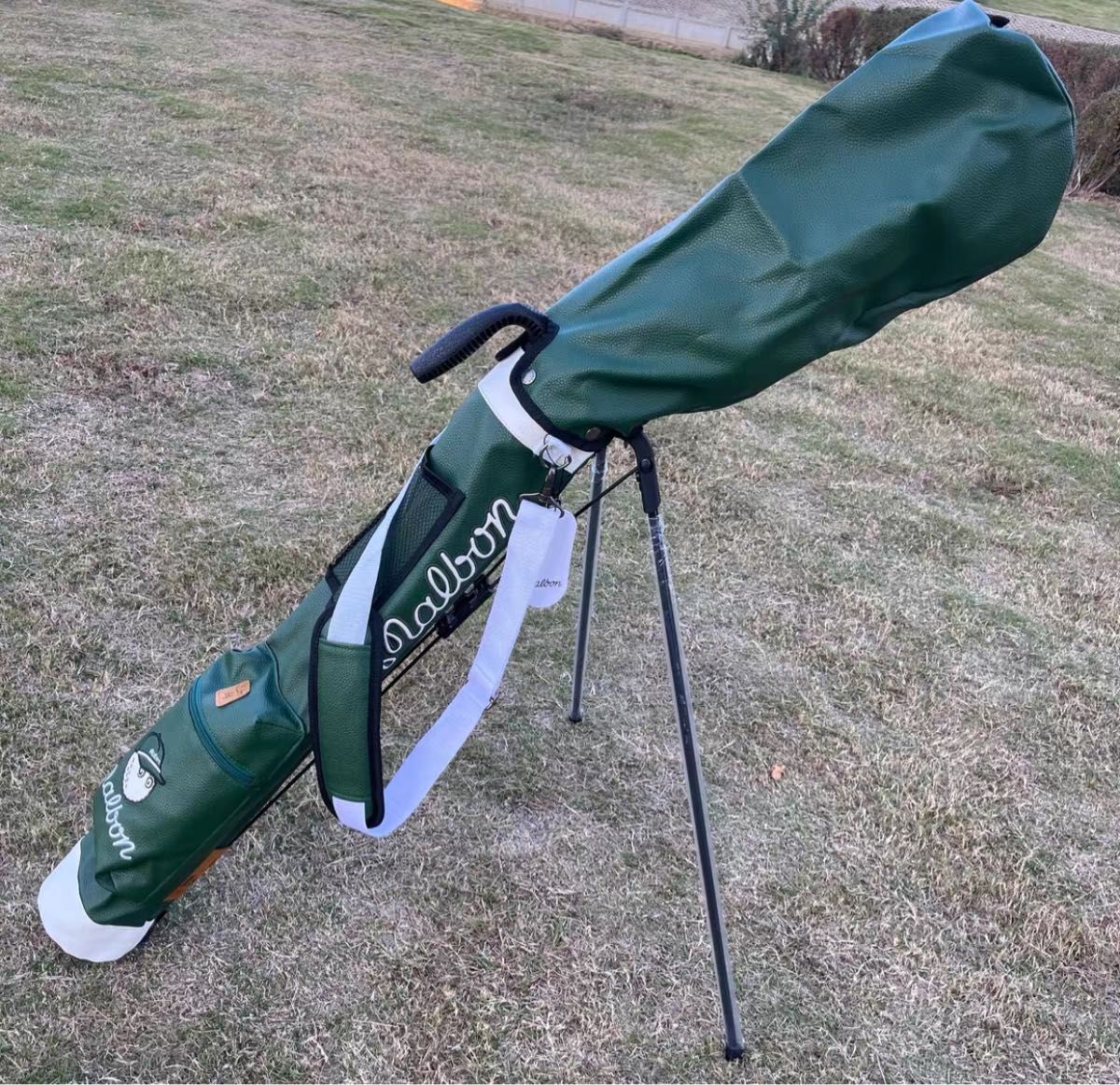 Malbon Golf マルボン ゴルフ ラウンドスタンドキャディバッグ Malbon Golf マルボン ゴルフ ラウンドスタンドキャディバッグ