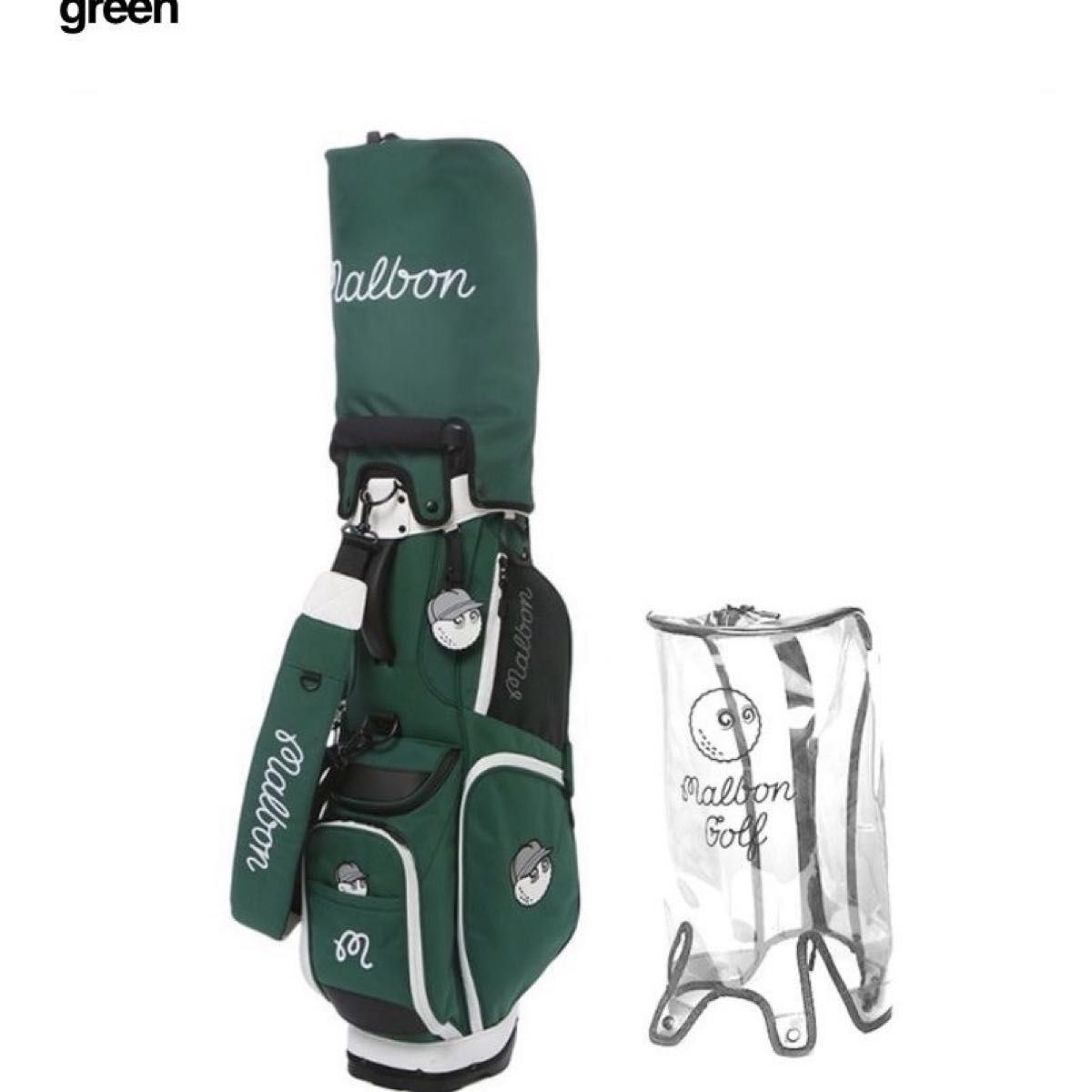 Malbon GOLF マルボンゴルフ キャディバッグ バッグ 軽量 Malbon GOLF マルボンゴルフ キャディバッグ バッグ 軽量