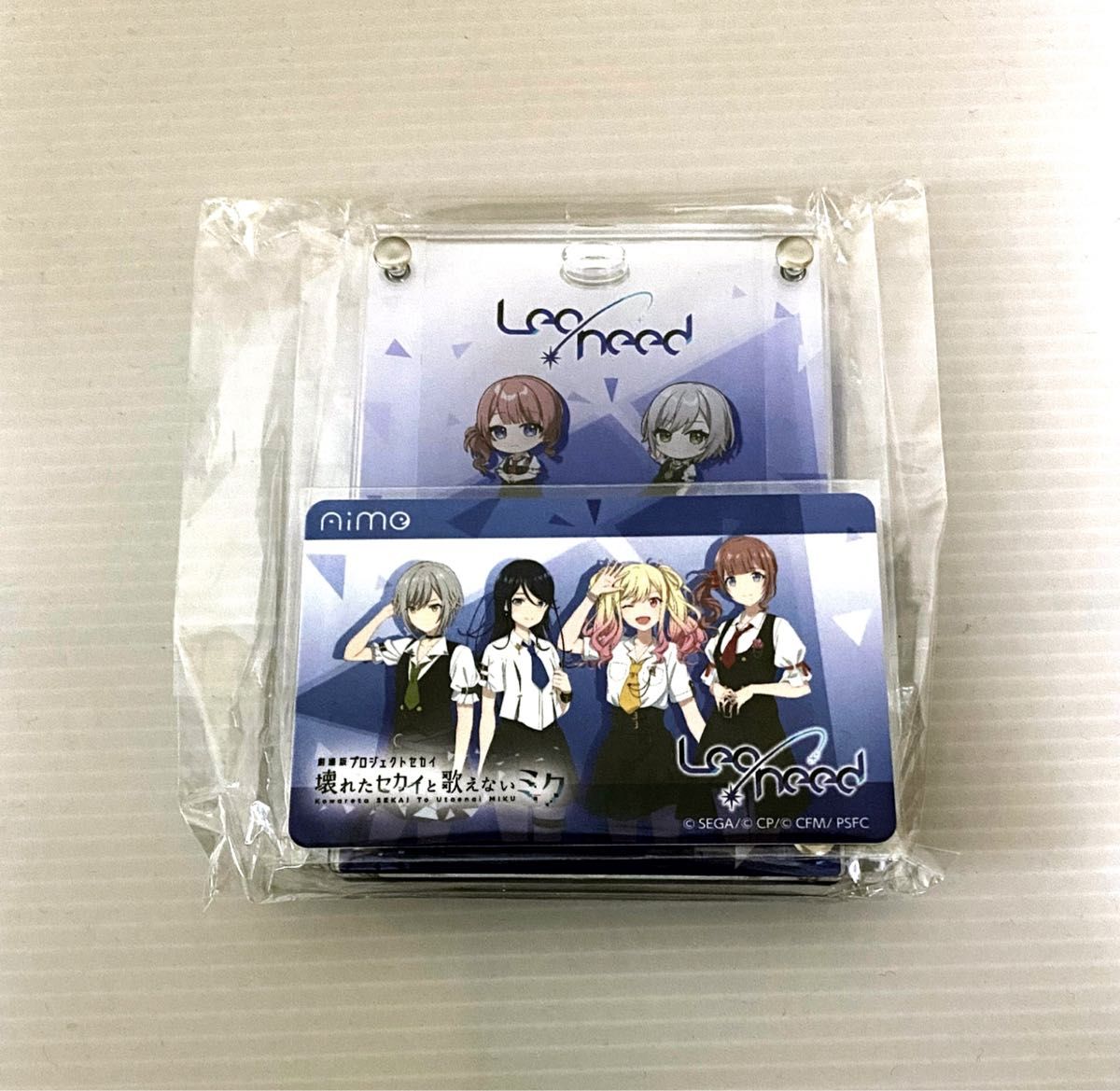 チュウニズム プロセカ Aimeカード&クリアパスケース セット チュウニズム プロセカ Aimeカード&クリアパスケース セット