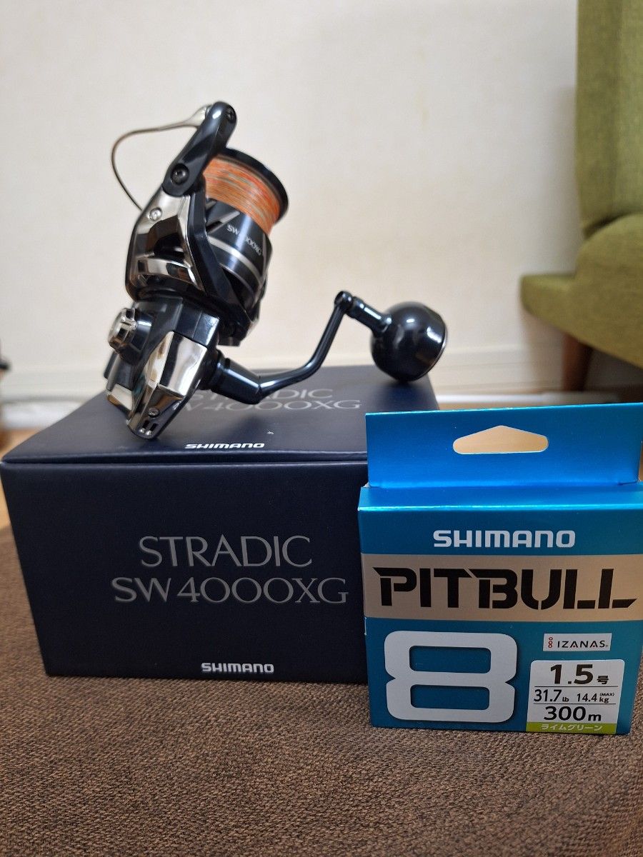 24 ストラディックSW 4000XG 新品ライン付き シマノ SW ストラ 24 ストラディックSW 4000XG 新品ライン付き シマノ SW ストラ
