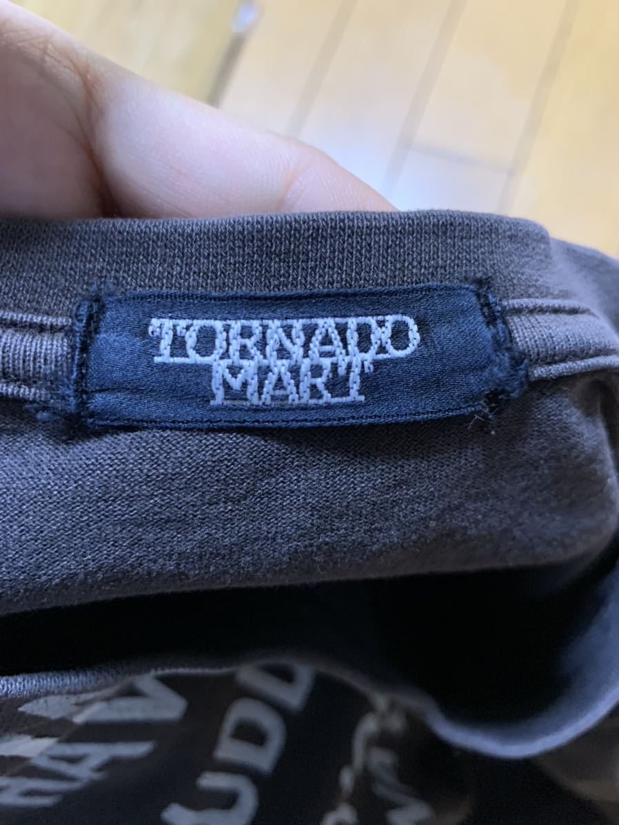 訳あり)TORNADO MART(トルネードマート)メッセージ　Tシャツ_画像3