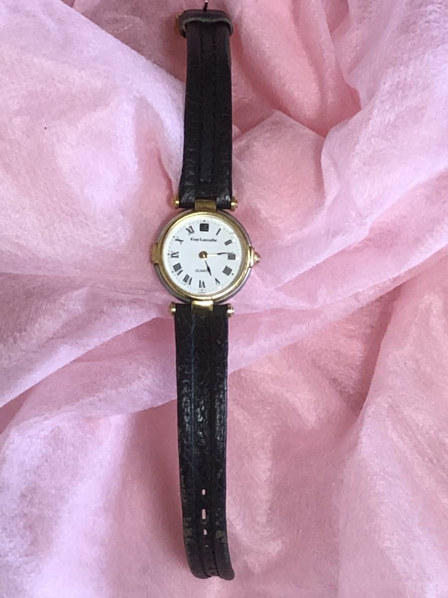  wristwatch *gila Rossi .*GuyLaroche* new goods battery replaced * Lady's 