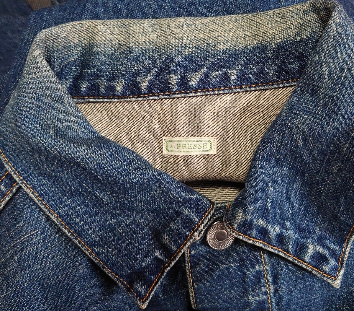 新品同様A PRESSEアプレッセ デニムジャケット 2nd Type Denim 新品同様A PRESSEアプレッセ デニムジャケット 2nd Type Denim