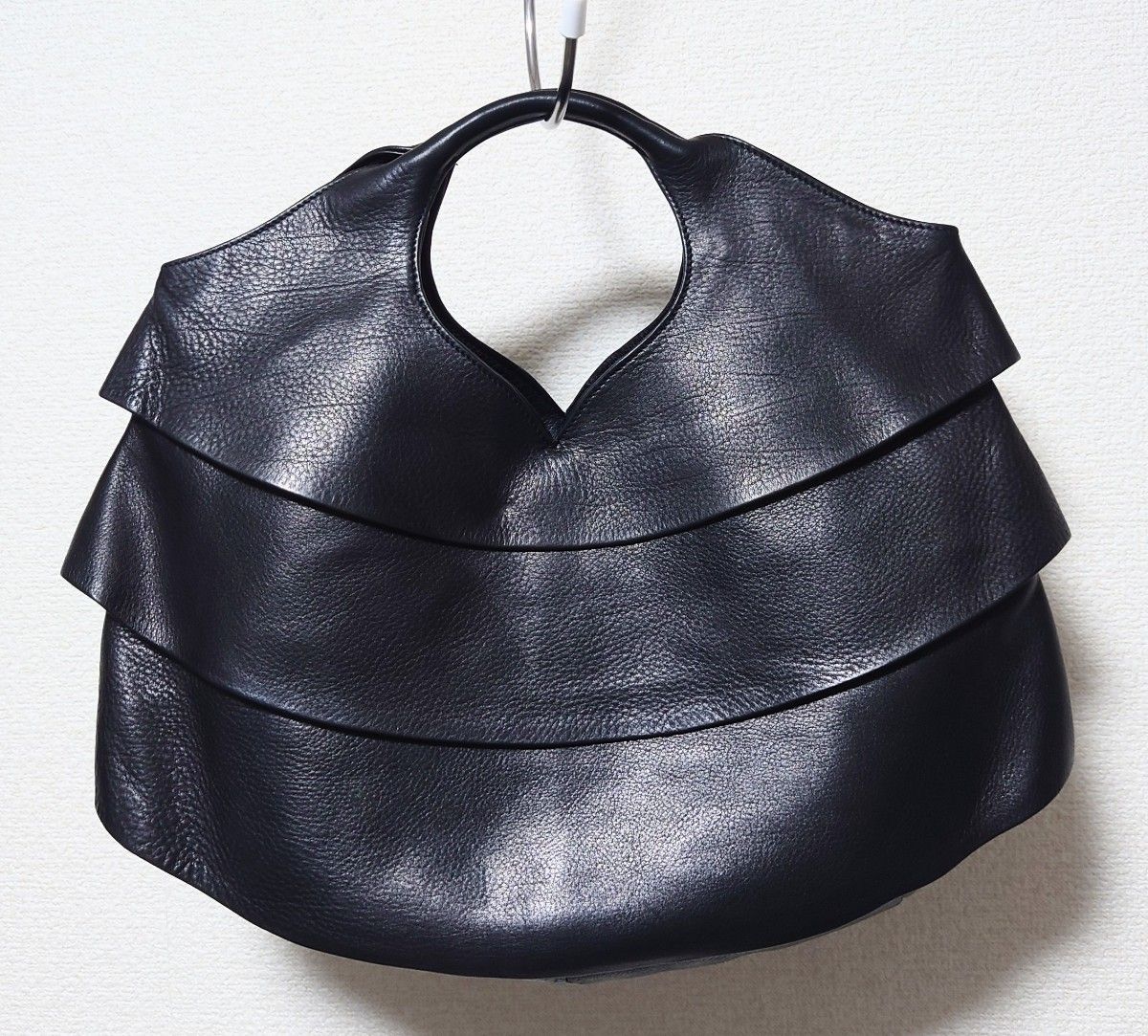 美品michiamo ミキアモ トートバッグ レディース 本革 キップ 美品michiamo ミキアモ トートバッグ レディース 本革 キップ