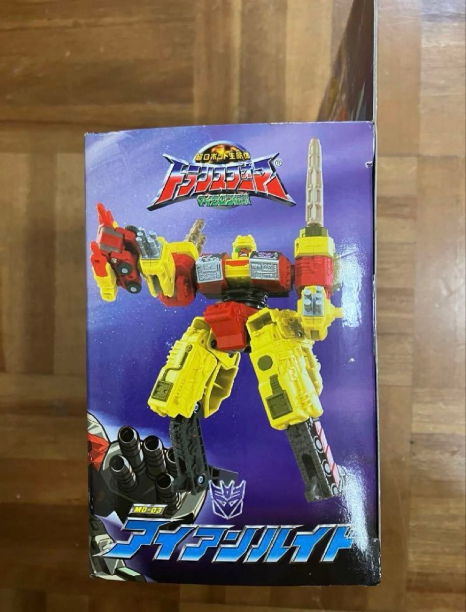 トランスフォーマー マイクロン伝説 MD-03 アイアンハイド 未 トランスフォーマー マイクロン伝説 MD-03 アイアンハイド 未