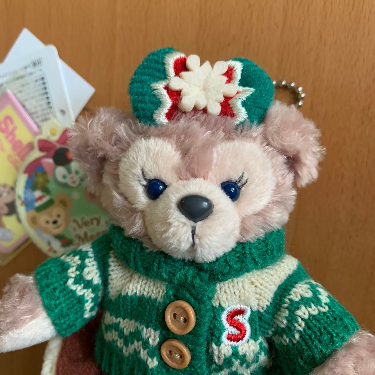 シェリーメイ ぬいぐるみバッジ クリスマス 東京ディズニーシー シェリーメイ ぬいぐるみバッジ クリスマス 東京ディズニーシー