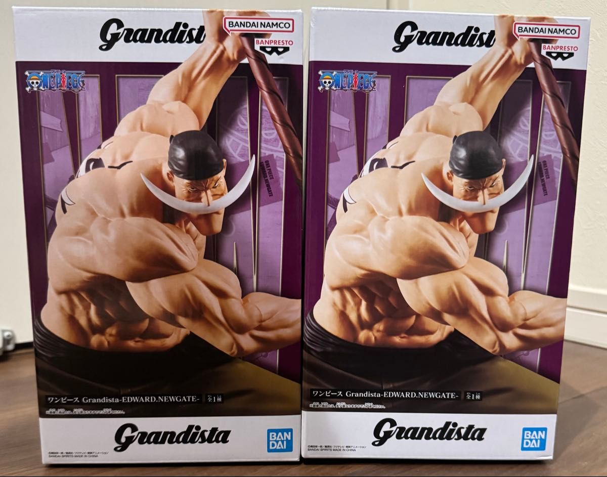 ワンピース GRANDISTA エドワードニューゲート フィギュア 白 ワンピース GRANDISTA エドワードニューゲート フィギュア 白