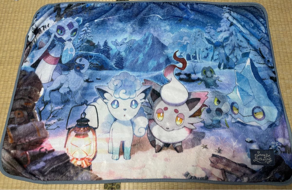未使用 リバーシブルブランケット Snowy Gathering 限定品 未使用 リバーシブルブランケット Snowy Gathering 限定品
