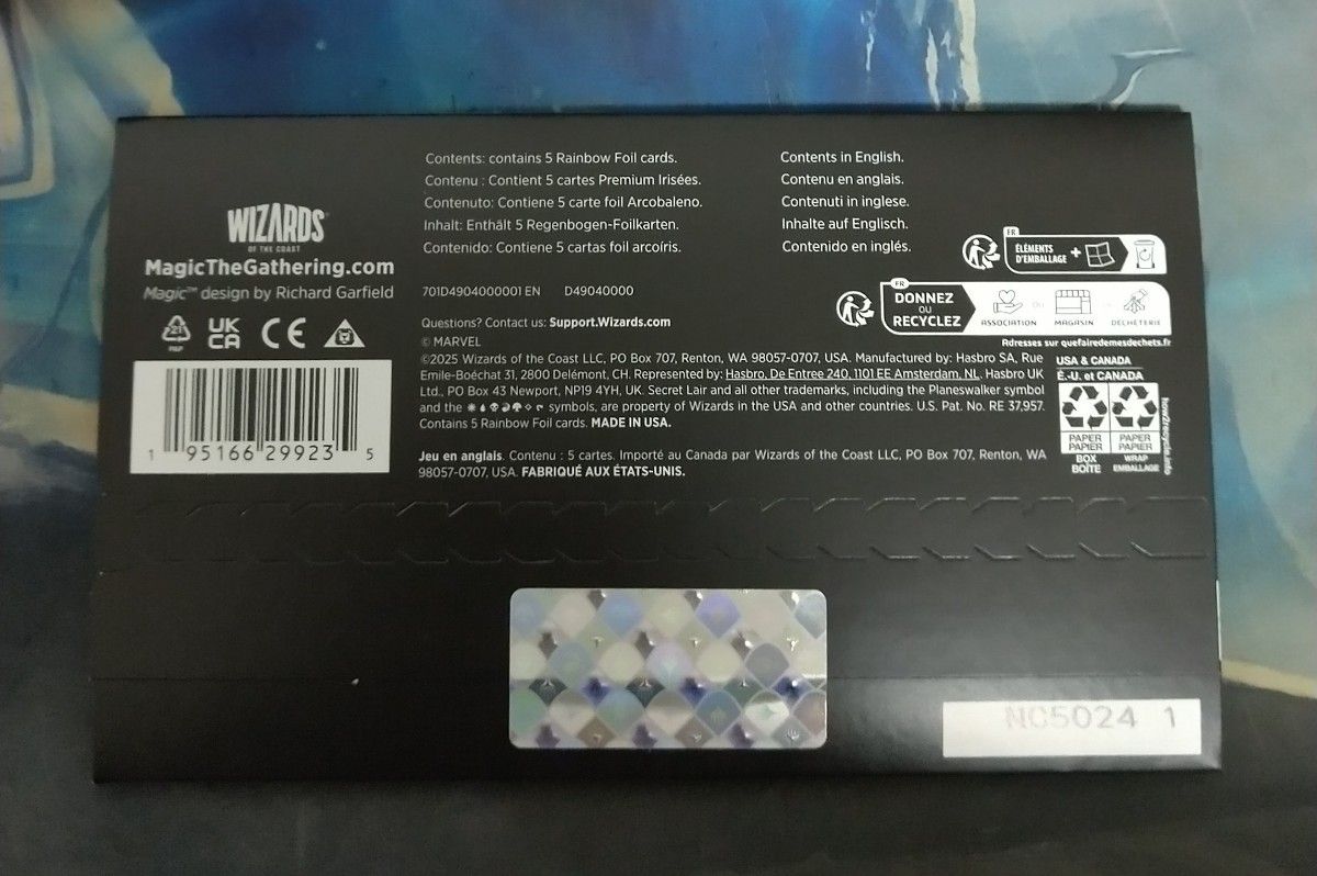 MTG Secret Lair x Marvel's Deadpool Foil Edition 英語版 未 MTG Secret Lair x Marvel's Deadpool Foil Edition 英語版 未