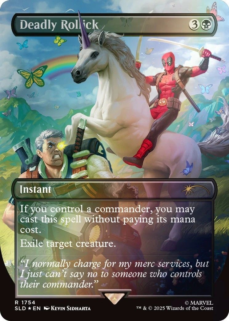 MTG Secret Lair x Marvel's Deadpool Foil Edition 英語版 未 MTG Secret Lair x Marvel's Deadpool Foil Edition 英語版 未