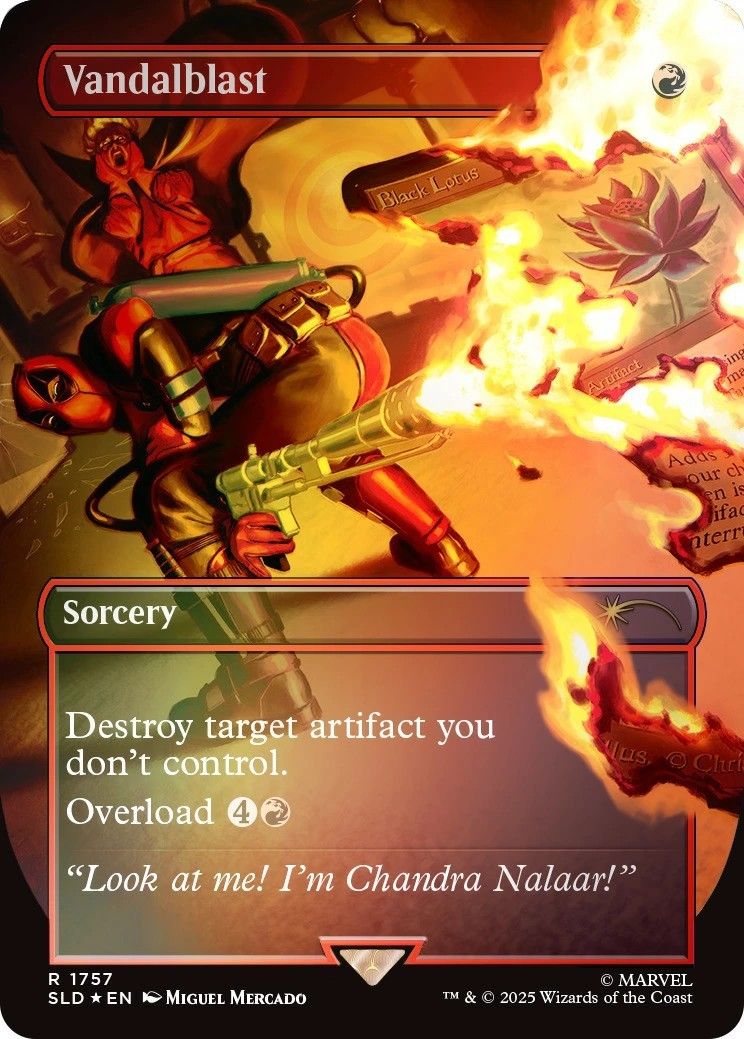 MTG Secret Lair x Marvel's Deadpool Foil Edition 英語版 未 MTG Secret Lair x Marvel's Deadpool Foil Edition 英語版 未