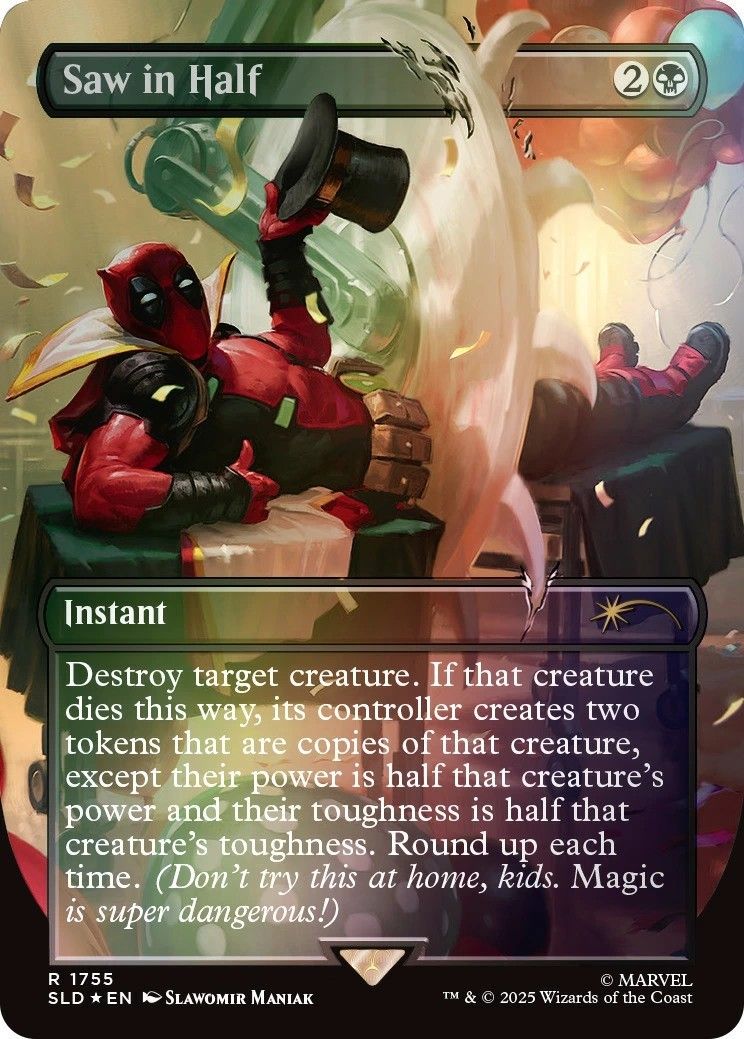 MTG Secret Lair x Marvel's Deadpool Foil Edition 英語版 未 MTG Secret Lair x Marvel's Deadpool Foil Edition 英語版 未