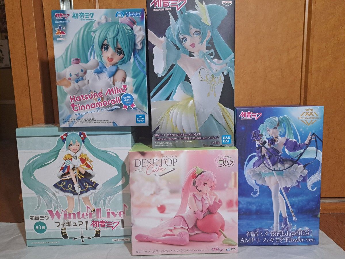 初音ミク フィギュア まとめ売り 5体セット|Yahoo!フリマ(旧 初音ミク フィギュア まとめ売り 5体セット|Yahoo!フリマ(旧