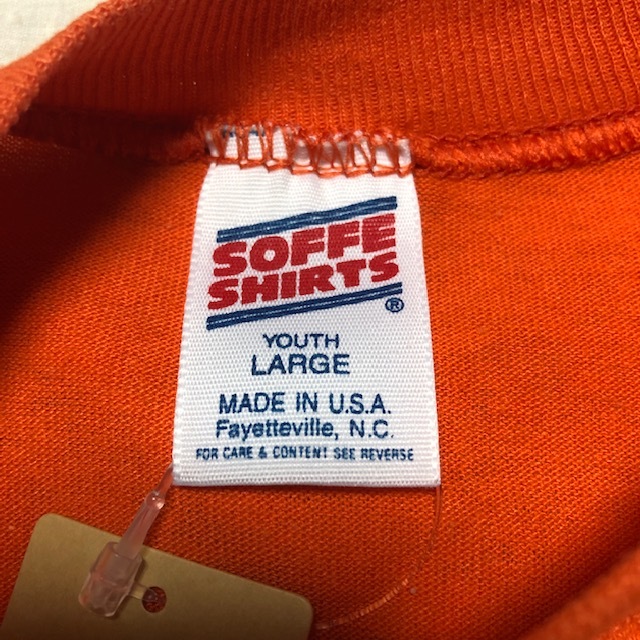 USA古着 USA製 90's Tシャツ SOFFE 50/50 YOUTH L アメリカ古着・ヴィンテージ・キッズ K⑧_画像5