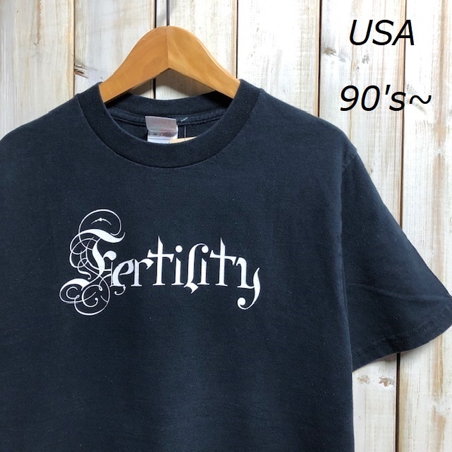 T●61 USA古着 90's～ プリントTシャツ FRUIT OF THE LOOM S ヴィンテージ・アメリカ古着・オールドＴシャツ