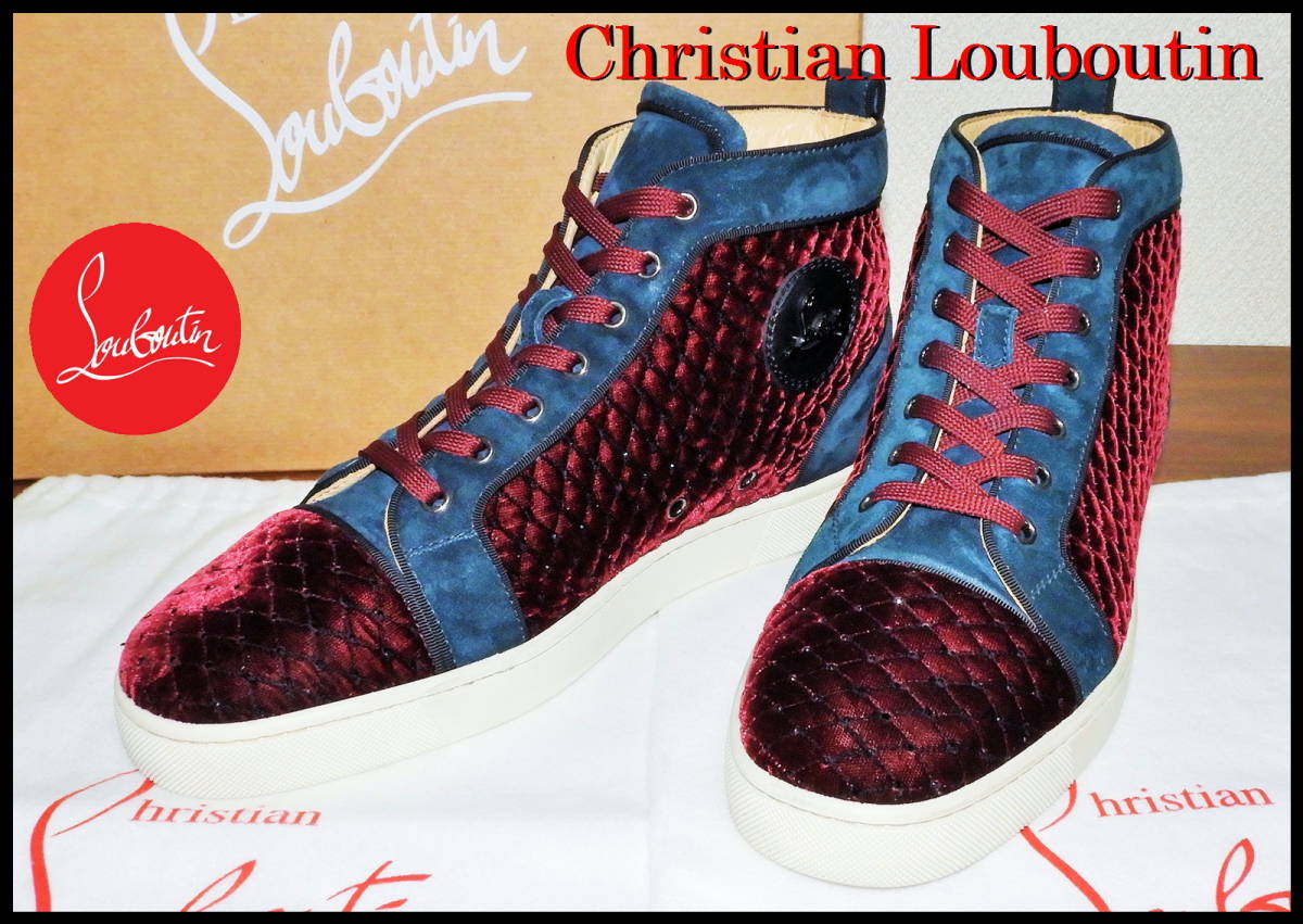 希少 Christian Louboutin ルブタン スニーカー ハイカット umbandung