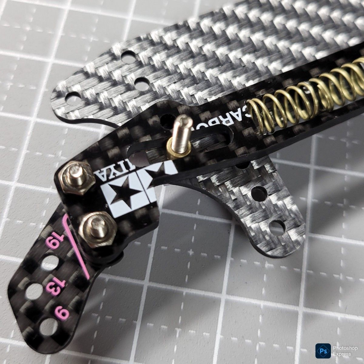 SD-Fix 【CNC加工】 スライドダンパー 10mm円形可動 バネ3個 SD-Fix 【CNC加工】 スライドダンパー 10mm円形可動 バネ3個