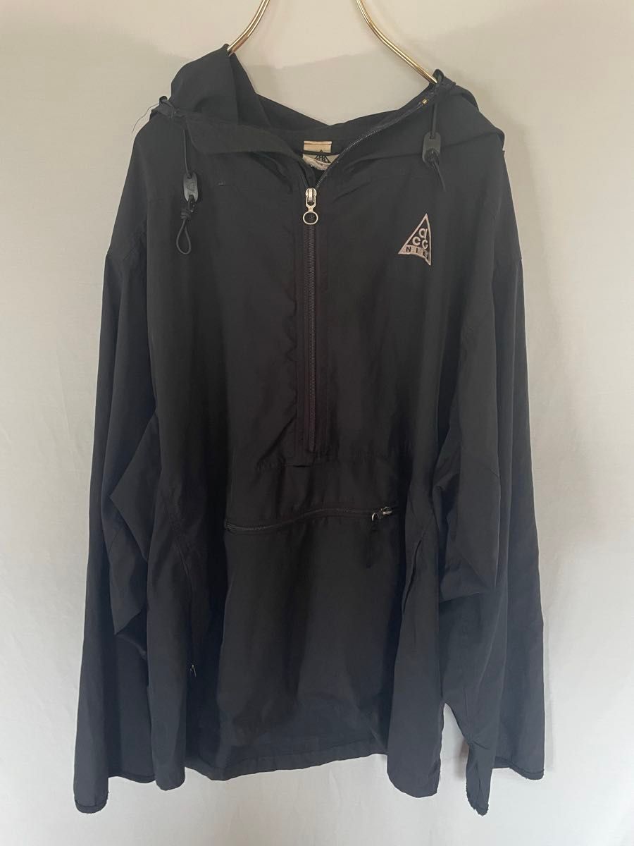 90s NIKE ACG ナイキ ワンポイント刺 アノラックパーカー 90s NIKE ACG ナイキ ワンポイント刺 アノラックパーカー
