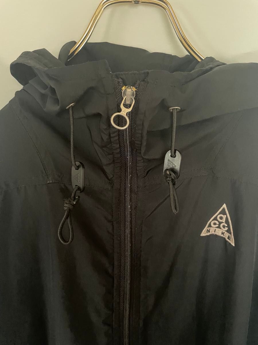 90s NIKE ACG ナイキ ワンポイント刺 アノラックパーカー 90s NIKE ACG ナイキ ワンポイント刺 アノラックパーカー