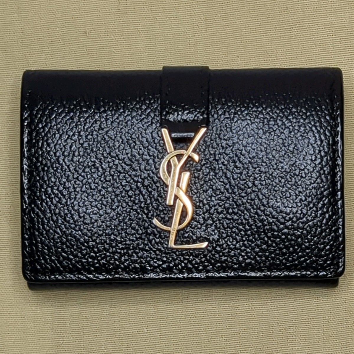現行/極美品】SAINT LAURENT サンローラン 三つ折財布 オリガミ 現行/極美品】SAINT LAURENT サンローラン 三つ折財布 オリガミ