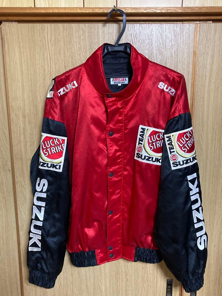 SUZUKI × LUCKY STRIKE ジャケット|Yahoo!フリマ(旧PayPayフリマ) SUZUKI × LUCKY STRIKE ジャケット|Yahoo!フリマ(旧PayPayフリマ)