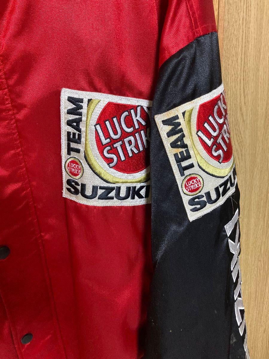 SUZUKI × LUCKY STRIKE ジャケット|Yahoo!フリマ(旧PayPayフリマ) SUZUKI × LUCKY STRIKE ジャケット|Yahoo!フリマ(旧PayPayフリマ)