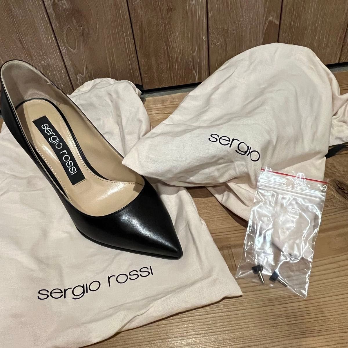セルジオロッシ sergio rossi ヒール パンプス レザー セルジオロッシ sergio rossi ヒール パンプス レザー