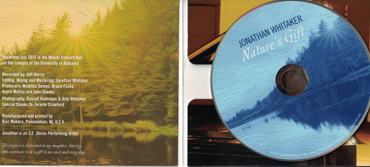[ тромбон CD] Jonathan Whitaker - Nature\'s Gift Jonathan *wite машина природа z* подарок 