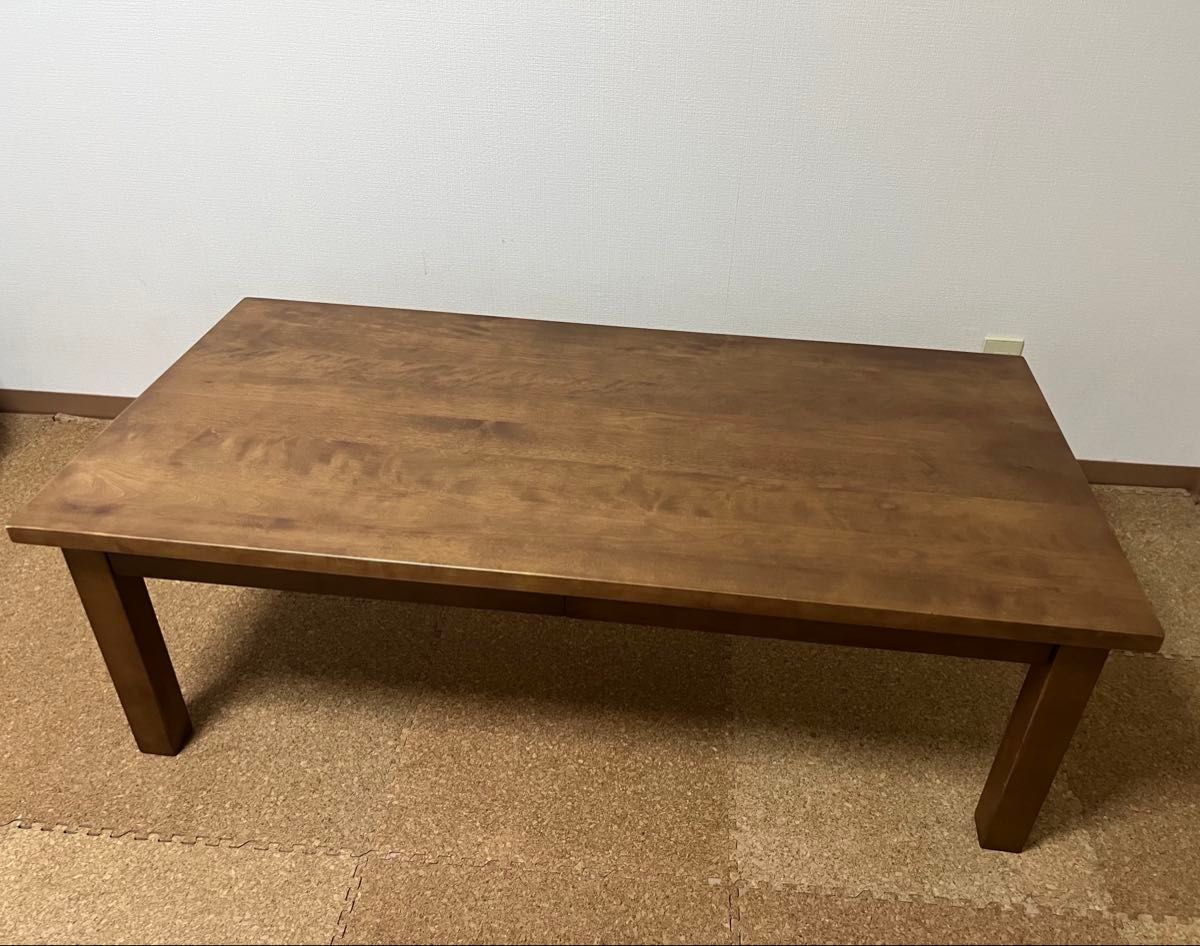 無印良品 木製 ローテーブル 引出付 コーヒーテーブル ダーク 無印良品 木製 ローテーブル 引出付 コーヒーテーブル ダーク