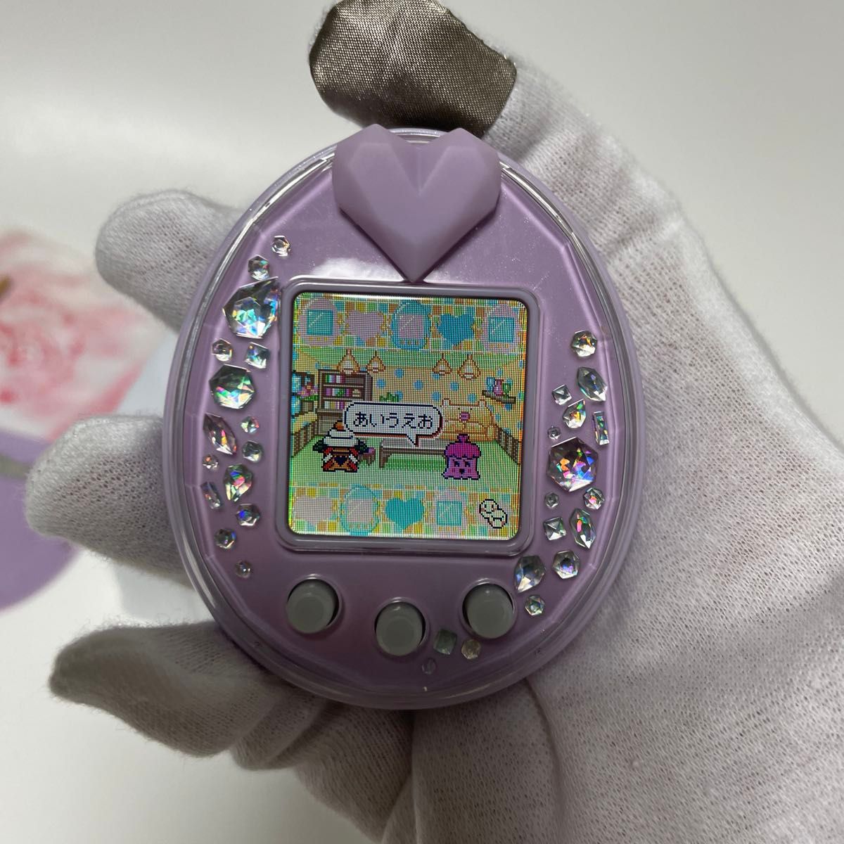 たまごっちぴーす たまごっちピース p's パープル ほぼ未使用 たまごっちぴーす たまごっちピース p's パープル ほぼ未使用