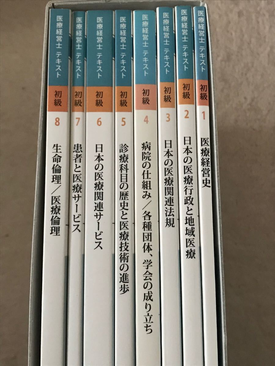 医療経営士テキスト トップ 初級全8巻(¥15,000) 医療経営士テキスト トップ 初級全8巻(¥15,000)
