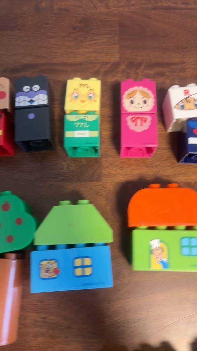 アンパンマン はじめてのブロックバケツL