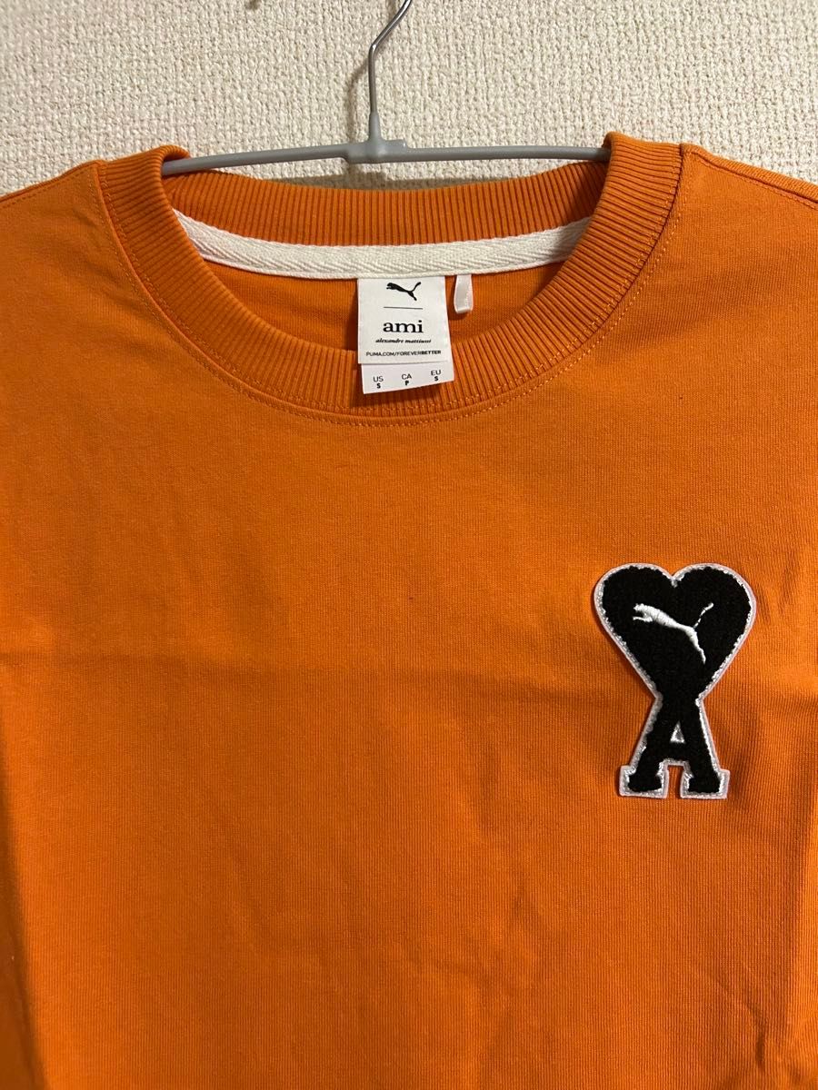 AMI PARIS PUMA コラボ オレンジ Tシャツ｜Yahoo!フリマ（旧