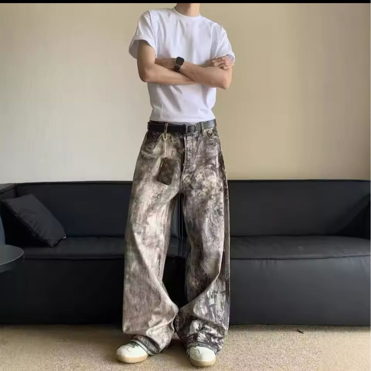 ウォッシュドデニム jaded london リアルツリー 地底人 acne S ウォッシュドデニム jaded london リアルツリー 地底人 acne S