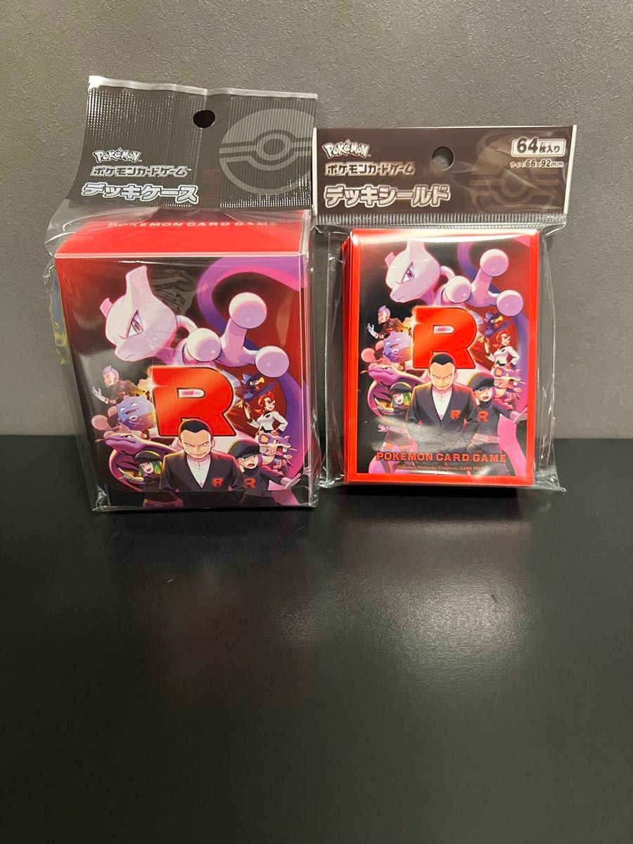 ポケモンカード デッキシールド ロケット団の栄光 デッキケース ポケモンカード デッキシールド ロケット団の栄光 デッキケース