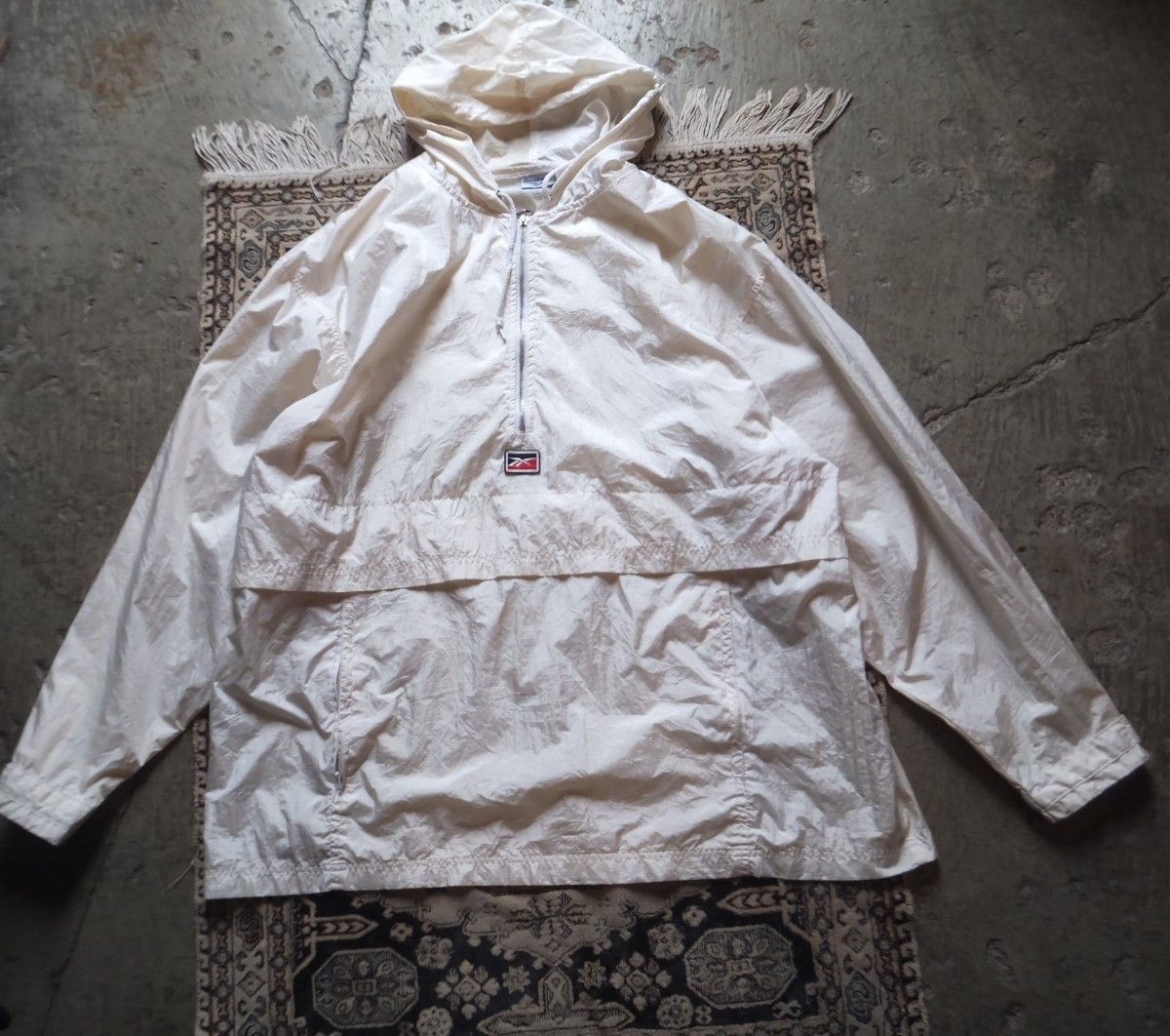 90s reebok nylon anorak parker アノラックパーカー ハーフ 90s reebok nylon anorak parker アノラックパーカー ハーフ