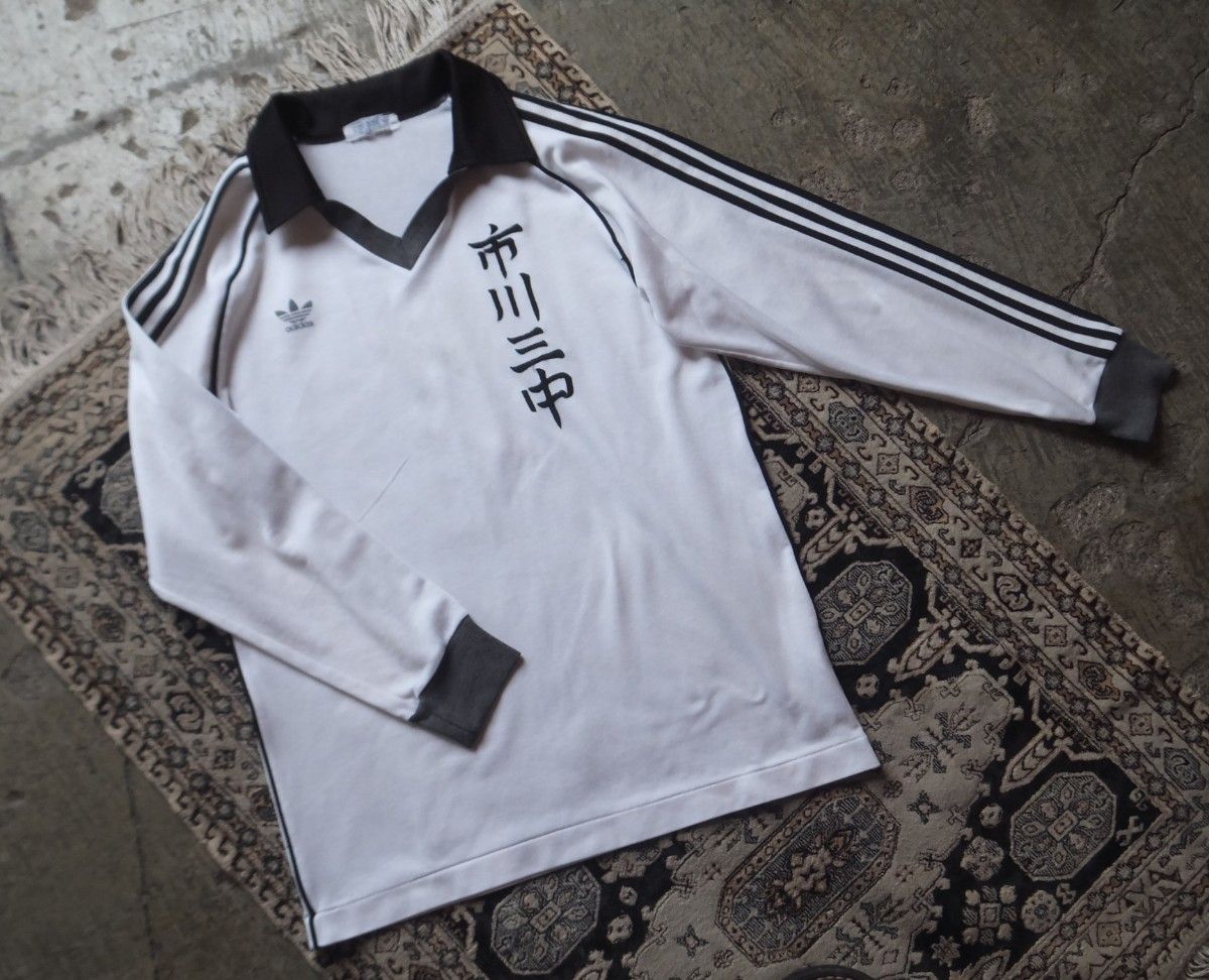 80s adidas DESCENTE football soccer shirt サッカー 80s adidas DESCENTE football soccer shirt サッカー